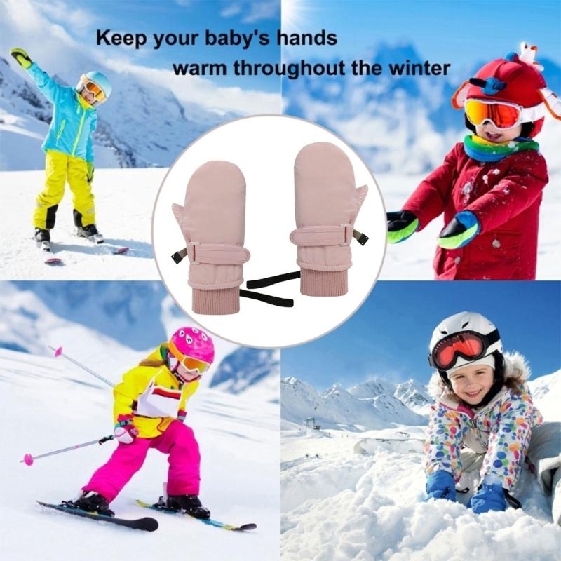Snow Glove Insulated - J15U Ấm Áp Cho Bé Tập