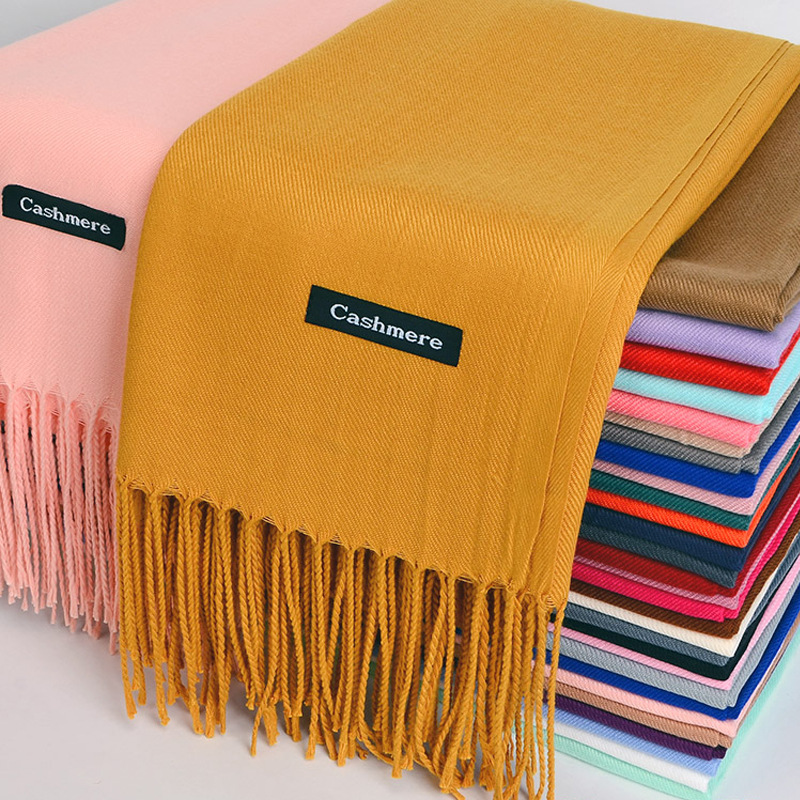 Shawl Wrap Winter - Đa Năng Giả Khăn Choàng Cashmere
