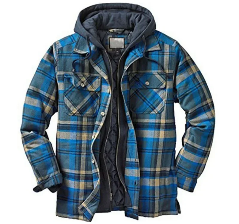 Flannel Shirt Lined - Mens Fleece Lined Flannel Plaid Shirts