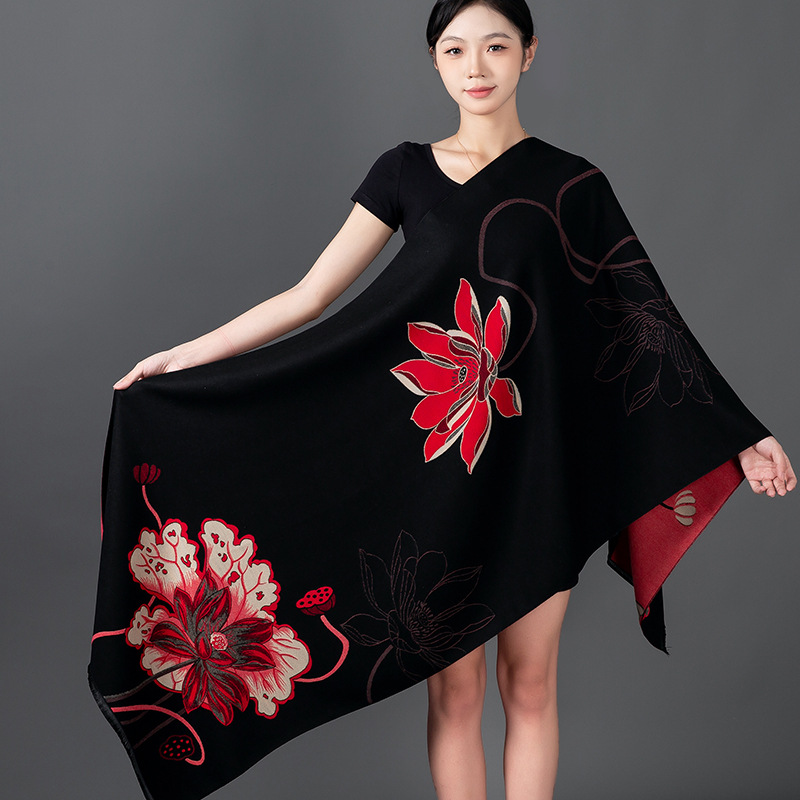 Women Winter Shawl Cashmere Sc - đánh giá và giá Shawl Wrap Winter