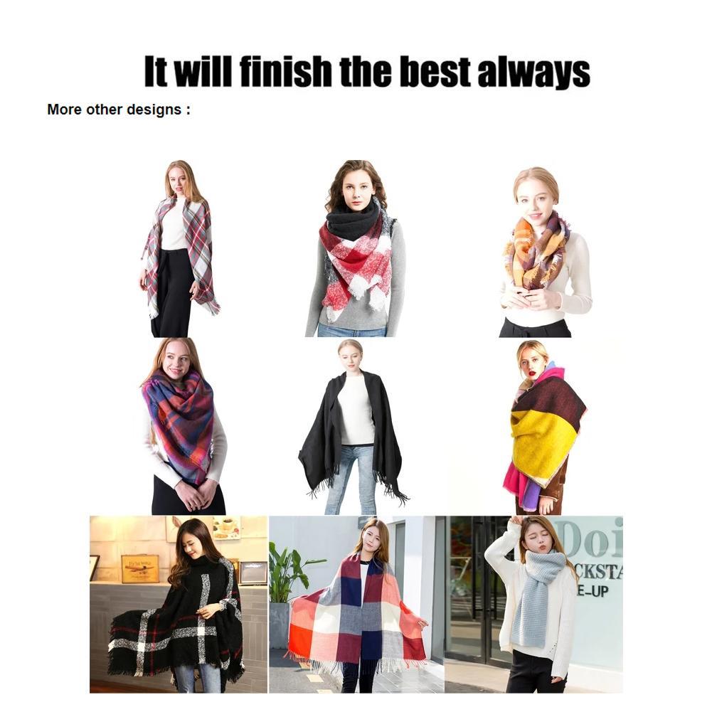 British Style Winter Scarves F - đánh giá và giá Wool Scarf Men