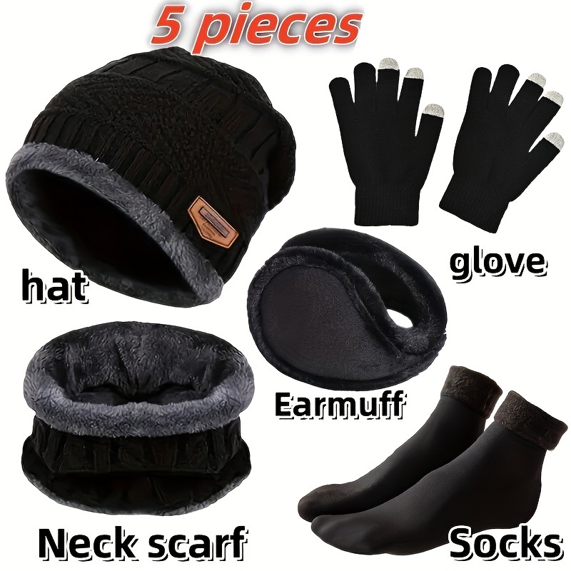 Men's winter hat, outdoor wint - đánh giá và giá Wool Scarf Men