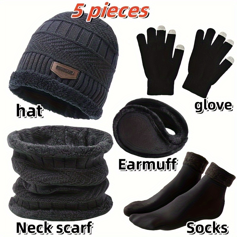 Men's winter hat, outdoor wint - đánh giá và giá Wool Scarf Men