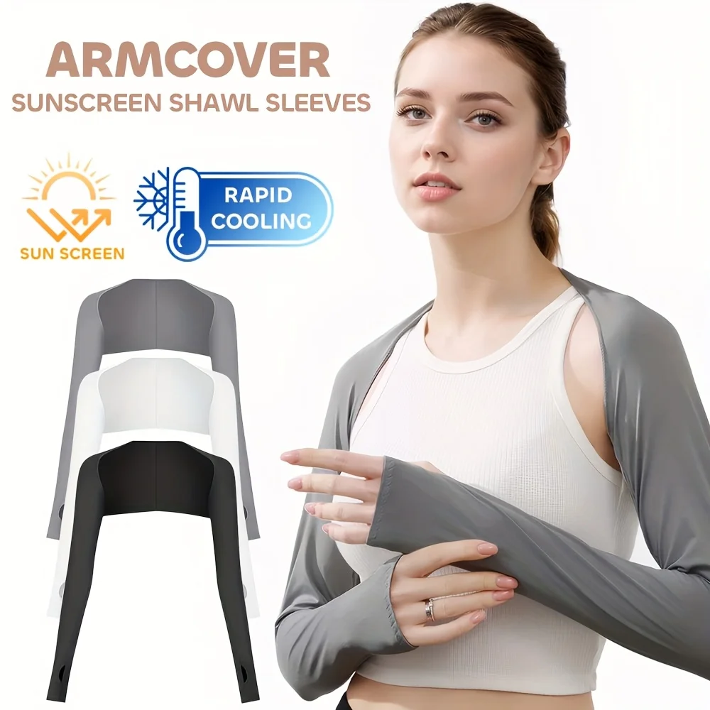 1pc Ice Silk UV Protection Arm - đánh giá và giá Shawl Wrap Winter